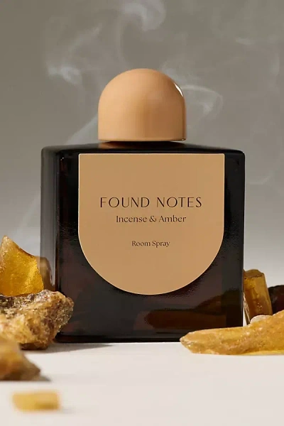 Anthropologie Found Notes Woody Incense & Amber Room Spray In Brown