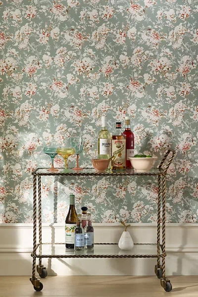 Anthropologie Frida Floral Wallpaper In Multi