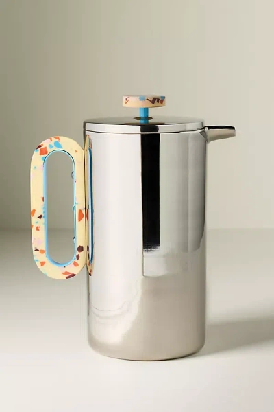 Anthropologie Gaetano French Press In Silver