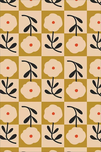 Anthropologie Garden Glee Wallpaper In Brown