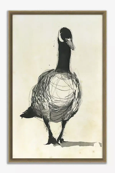Anthropologie Geese I Wall Art In Black