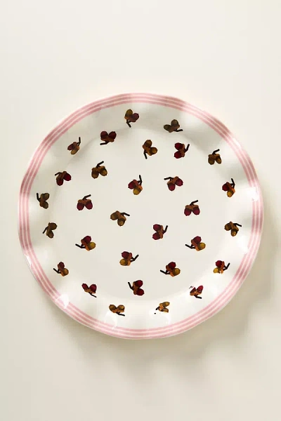 Anthropologie Georgie Stoneware Dessert Plate