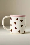 Anthropologie Georgie Stoneware Mug In Multi