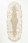 Anthropologie Geraldine Tufted Bath Mat In Beige