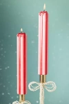 Anthropologie Gift Box Taper Candles, Set Of 2 In Pink