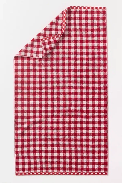 Anthropologie Gingham Hand Towel