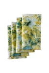 Anthropologie Goldie Home Linen Marble Print Napkins, Set Of 4