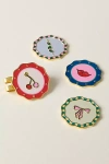 Anthropologie Golf Ball Hat Clips, Set Of 4 In Multi