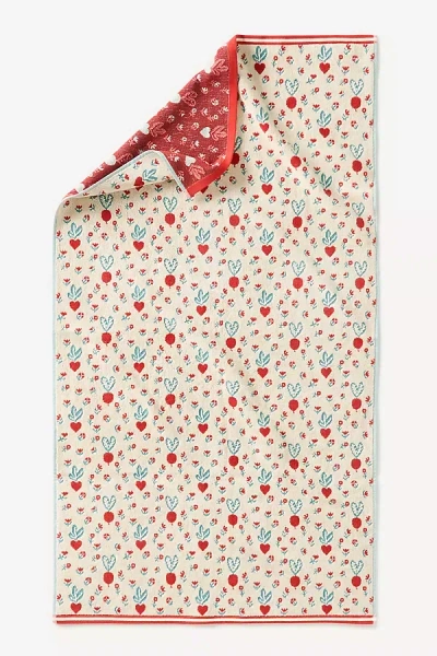 Anthropologie Grace Cotton Icon Woven Towel Collection In Multi