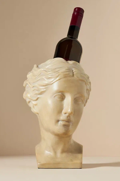 Anthropologie Grecian Bust Bottle Holder In Neutral