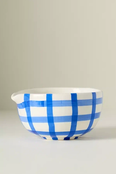 Anthropologie Greta Matcha Bowl In Blue