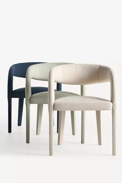 Anthropologie Hagen Performance Linen Dining Chair In Multi