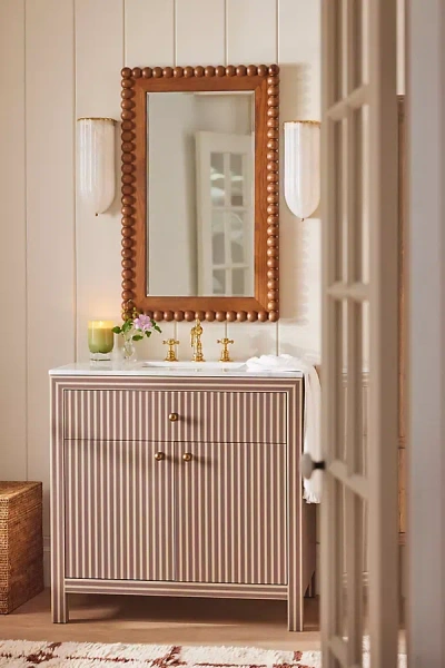 Anthropologie Hale Canvas Single Bathroom Vanity