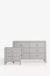 Anthropologie Hale Canvas Six-drawer Dresser In Gray