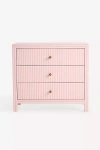 Anthropologie Hale Canvas Three-drawer Dresser