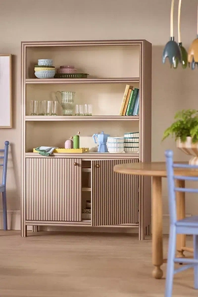 Anthropologie Hale Judarn-printed Bookcase