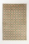Anthropologie Hand-knotted Cera Geometric Rug In Neutral