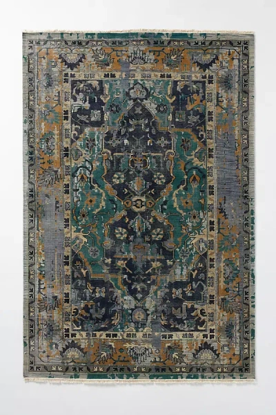 Anthropologie Hand-knotted Festival Rug In Multi