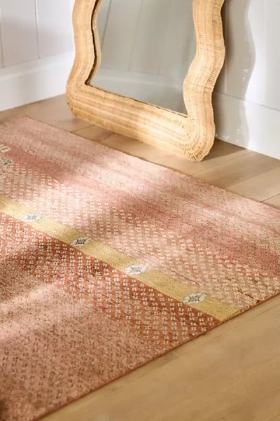 Anthropologie Hand-knotted Liberty Wool Rug In Neutral
