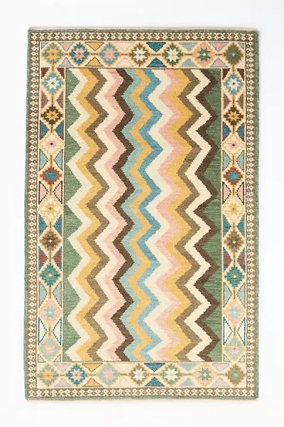 Anthropologie Hand-knotted Nomad Rug