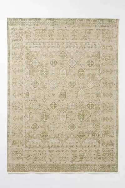 Anthropologie Hand-knotted Once Upon A Time Rug In Brown