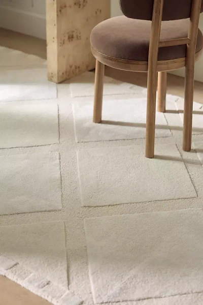 Anthropologie Hand-tufted Adira Wool-viscose Blend Rug