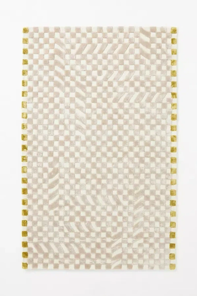 Anthropologie Hand-tufted Julia Rug In Neutral