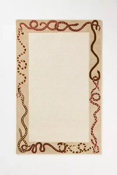 Anthropologie Hand-tufted Marwa Rug In Neutral