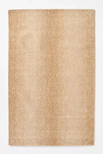Anthropologie Hand-tufted Woodlands Rug In Neutral