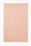 Anthropologie Hand-tufted Wool Contour Rug In Pink