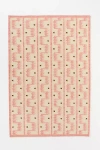 Anthropologie Handwoven Wool Scandi Geometric Rug