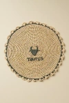 Anthropologie Handwoven Zodiac Placemat In Neutral