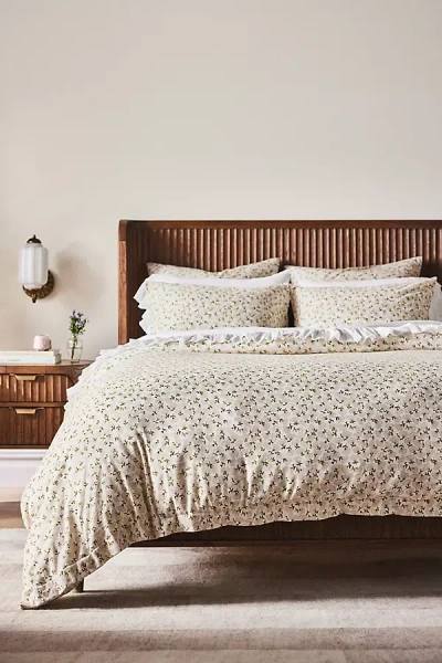 Anthropologie Hannah Cozy Cotton Duvet Cover