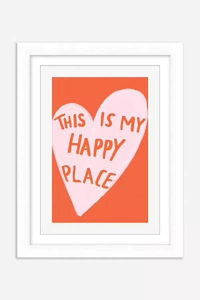 Anthropologie Happy Place Wall Art In Multi