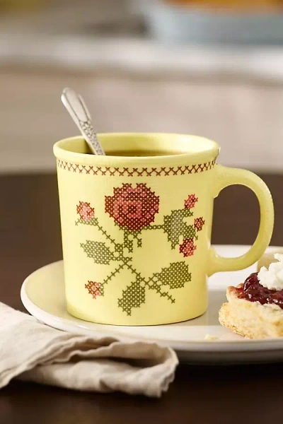Anthropologie Harmonie Stoneware Mug In Multi