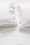 Anthropologie Harmony Hemp Sheet Set In White