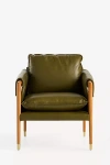 Anthropologie Havana Leather Chair