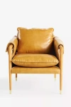 Anthropologie Havana Leather Chair