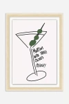 Anthropologie Have A Sip Wall Art In Multi