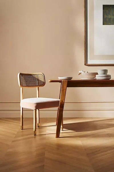 Anthropologie Heatherfield Dining Chair In Brown