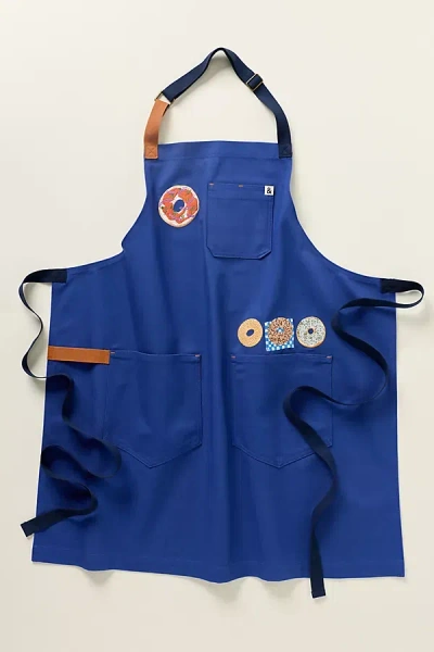 Anthropologie Hedley & Bennett Foodie Apron In Blue
