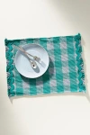 Anthropologie Helana Woven Placemat In Green