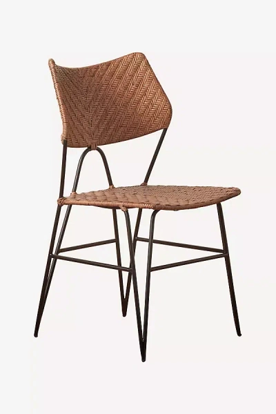 Anthropologie Henri Side Chair In Brown