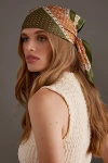 Anthropologie Heritage Print Headscarf In Multi