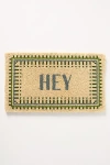 Anthropologie Hey Coir Printed Doormat