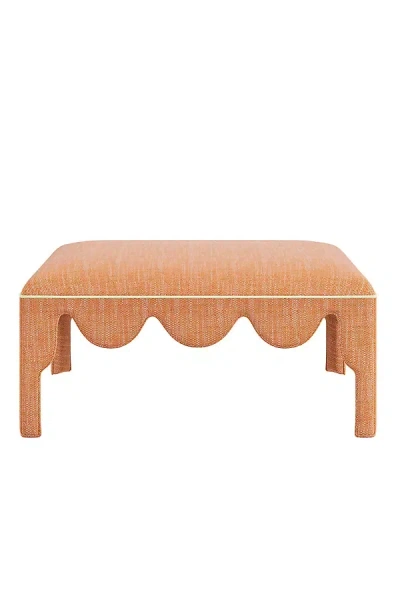 Anthropologie Hobe Sound Coffee Table Ottoman