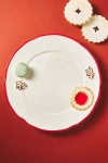 Anthropologie Holifaye Stoneware Dessert Plate In White