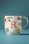 Anthropologie Holifaye Stoneware Monogram Mug In Multi