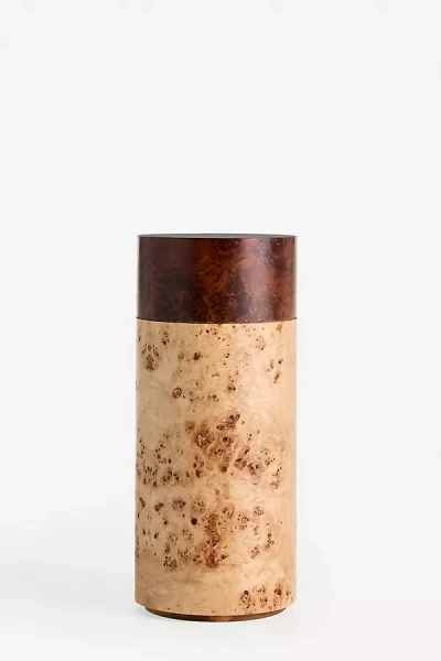 Anthropologie Holland Burl Drinks Table In Multi