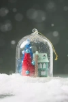 Anthropologie Home For The Holidays Monogram Ornament In Blue